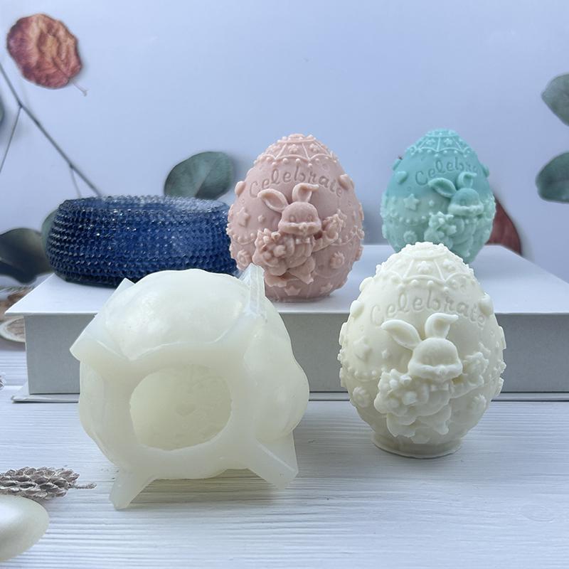 1 шт DIY Изготовление свечей Форма Симпатичная Яйцевидная силиконовая форма Мыло Форма Ароматерапевтическая свеча Форма Изготовление свечей 1 стиль
