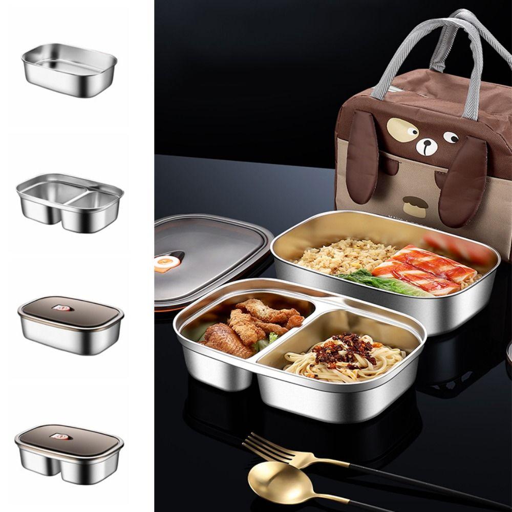 Leak-proof Divides Food Container Food Grade Lunch Container Durable Food Storage Crisper  Outdoor