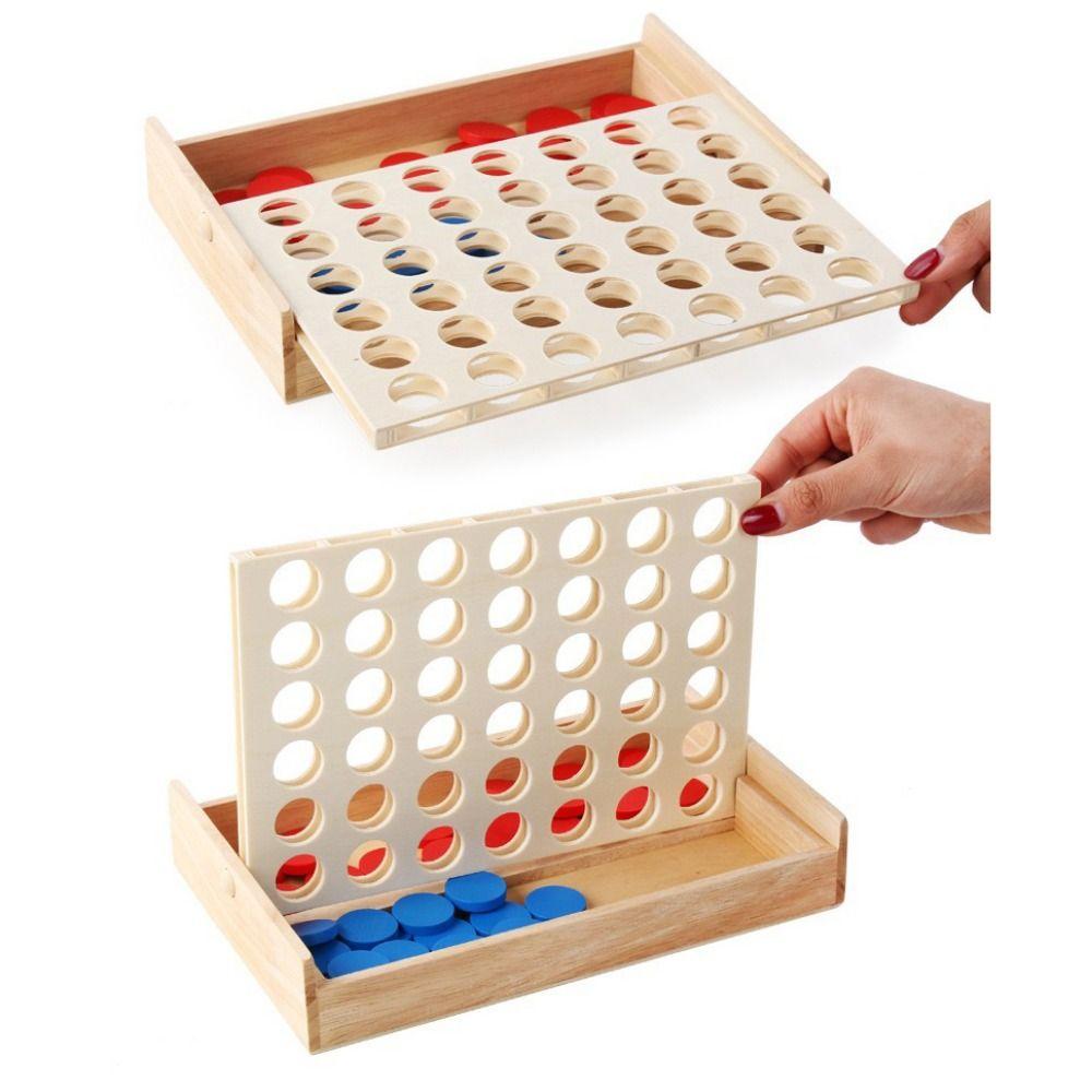 Educational Four in A Row Bingo Chess Fun Chess Connect Game Logical Thinking Training