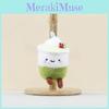 Milk Cup Tea Backpack Decor Stuffed Toy Pp Cotton Short Plush Keychain For Kids