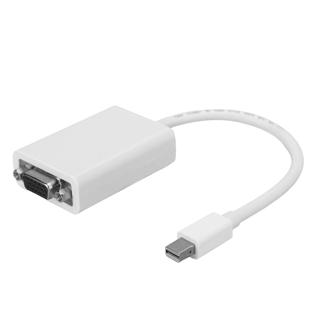Мини DisplayPort (папа) на VGA (мама) Конвертер Высокой Четкости 6.7 дюйма Адаптерный Кабель для Компьютера
