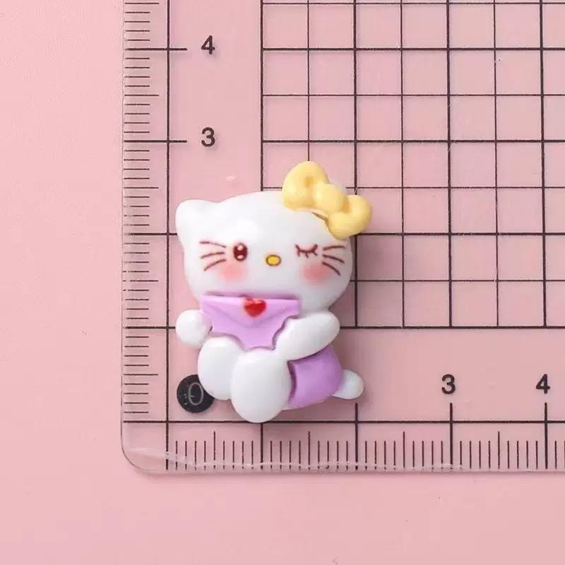 10 шт. Новые Кавайные Мультяшные Милые Пижамы с Галстуком-бабочкой для Кошек Серия Смола Скрапбукинг DIY Украшения Подарок Аксессуары для Заколок A143