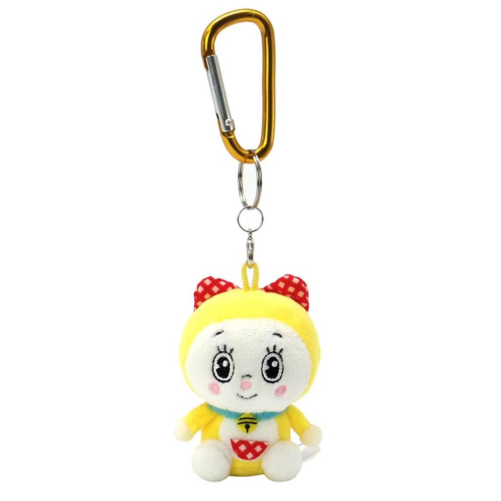 Nakajima Corporation Plush Carabiner Mascot Dorami-chan H8 X W5 X D4.5cm