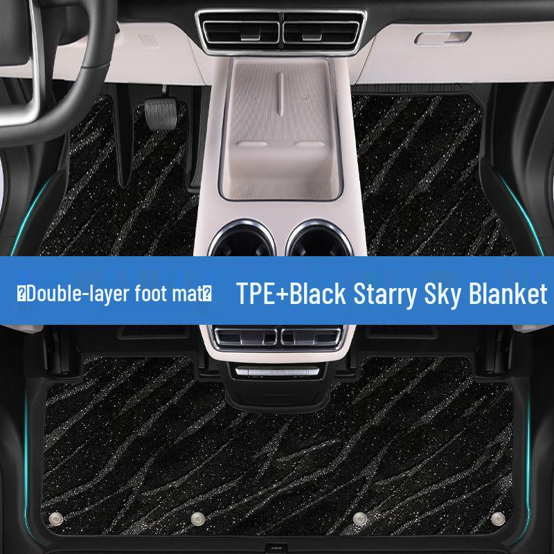 MG4 Floor Mats - Scratch-Resistant, Anti-Slip, Odorless TPE Material, Fits 2025 Model, Eco-Friendly