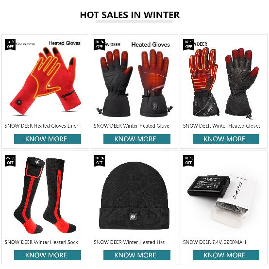 Brand Winter Heated Socks Rechargeable Heating Socks 2200 mAh Heated Socks Warmth Outdoor Heated Boots Snowmobile Winter Skiing