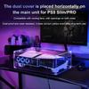 STARTRC GAMES Для Sony PlayStation 5 Pro/5 Slim (Цифровое/Дисковое издание) Пылезащитная крышка ПММА Прозрачный защитный щиток