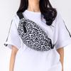 Леопардовая маленькая сумка Женская сумка через плечо Сумка на грудь большой вместимости Сумка через плечо для выхода