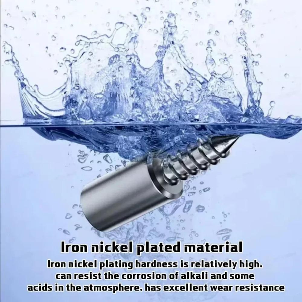 100 шт. саморезы со встроенными винтами, держатель пластины, винты для полки, колышки с нескользящей крышкой, опора для полки шкафа, фиксированные штифты кронштейна