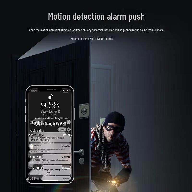 HIKVISION 2 Мп HD уличная PTZ-камера купольного типа с двойным ночным видением CN-вилка (адаптер в комплекте)