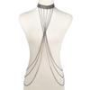 Exaggerated Multi-layer Metal Body Chain for Women - Nightclub Chest Jewelry