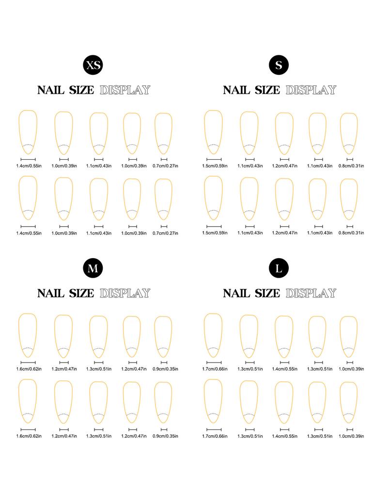 Almond False Nails Ocean Style 3D Carving Design 10 Pieces Lightweight Comfortable Wear