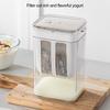 1100ML Yogurt Strainer Maker Large Capacity Ultra Fine Mesh Clear Visible Multi-functional Tea Milk Juice Homemade Whey Separator Filter Kitchen