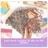 PET Scenery Stickers Die-cut Puzzle Stickers New Miniature Scene Stickers  Children Gifts