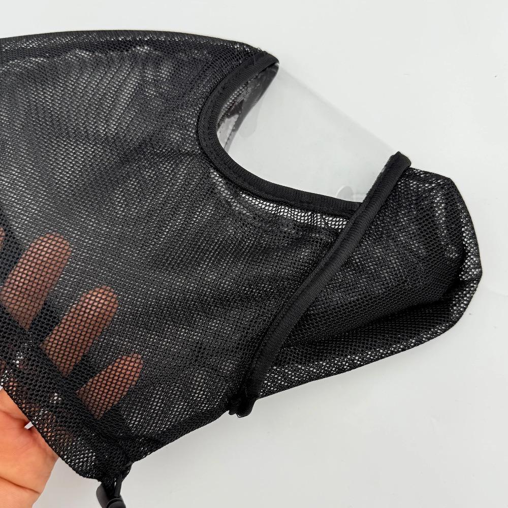 Breathable Dog Protective Mask Mesh Net Mosquito Bite Prevention Mask Outdoor Trip Prevention