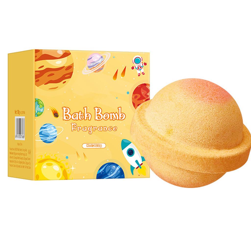 Натуральные увлажняющие бомбочки для ванны «Планеты Галактики» Органические шипучки для пены для ванны для праздничных подарков