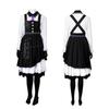 Новый Danganronpa V3 Tojo Kirumi Косплей Костюм Японская игра Аниме Униформа Костюм Одежда и парики Хэллоуин Косплей