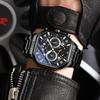 CHENXI Men Multifunction Quartz Watches Chronograph Waterproof Fashion Calendar Men's Luminous Watch