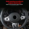 Накладки на кнопки рулевого колеса из АБС-пластика под карбон для BMW 3 5 серии G20 G30 X3 X4 G01 G02 2018-2020 Автоаксессуары