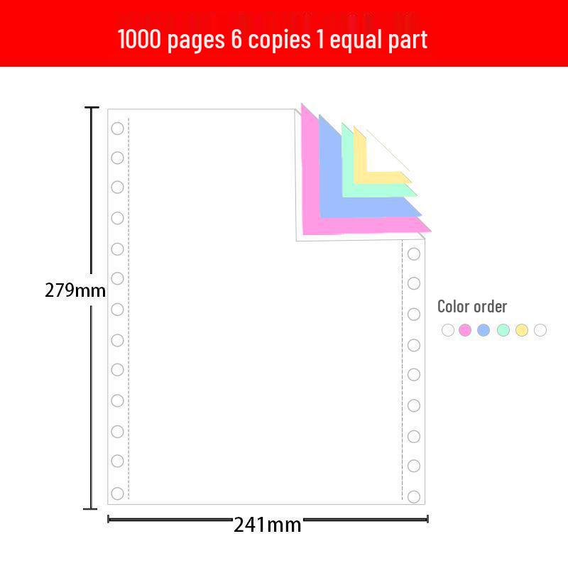 Многослойная компьютерная бумага: Первая, Вторая, Третья, Четвертая, Пятая части; Включает формы накладной и квитанции