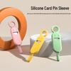 Silicone Keychain Card Removal Pin Holder - Compatible with Apple, Huawei, Mi, Anti-Lost, Multifunctional, Portable.