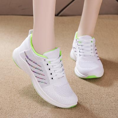 Обувь для женщин. Осень 2023. Новые женские туфли. Повседневная спортивная обувь на мягкой подошве для женщин.