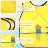 With  3 Pockets Painting Aprons Waterproof Kids Apron Craft Activity Kids Art Smock  Cook