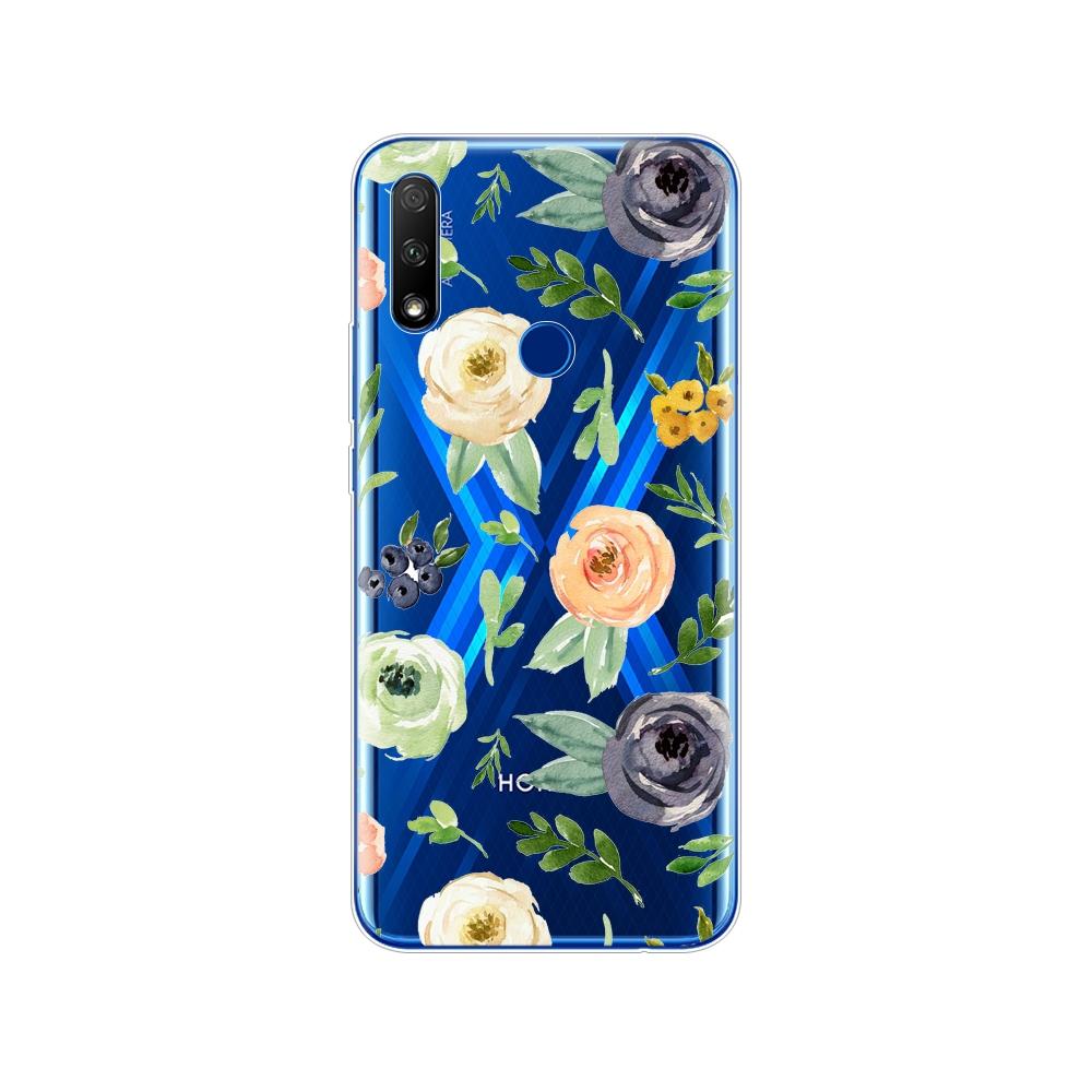 Для Honor 9X Global Case Honor 9X Премиум Чехол Силиконовый ТПУ Мягкая задняя крышка Чехол для телефона Для Huawei Honor 9X Premium STK-LX1 Бампер