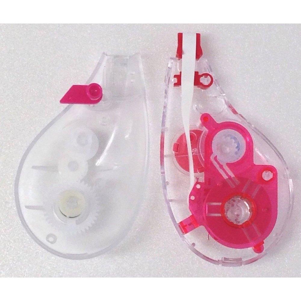 Tombow Pencil Correction Tape MONO Mono Ergo Shaped 3D Curved Refill Type 10m 5 Pieces 4.2mm (Ergonomic Body) CT-YUXN4-5P