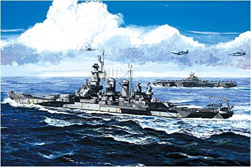 I Love Kit 1/700 ВМС США Линкор USS North Carolina BB-55 Набор высшего класса Пластиковая модель ILK65704