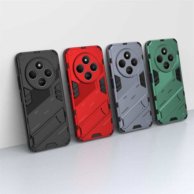 Для Xiaomi Poco C75 4G чехол ударопрочный магнитный бронированный подставка задняя крышка на Poko Little PocoC75 C 75 75C камера защитные чехлы