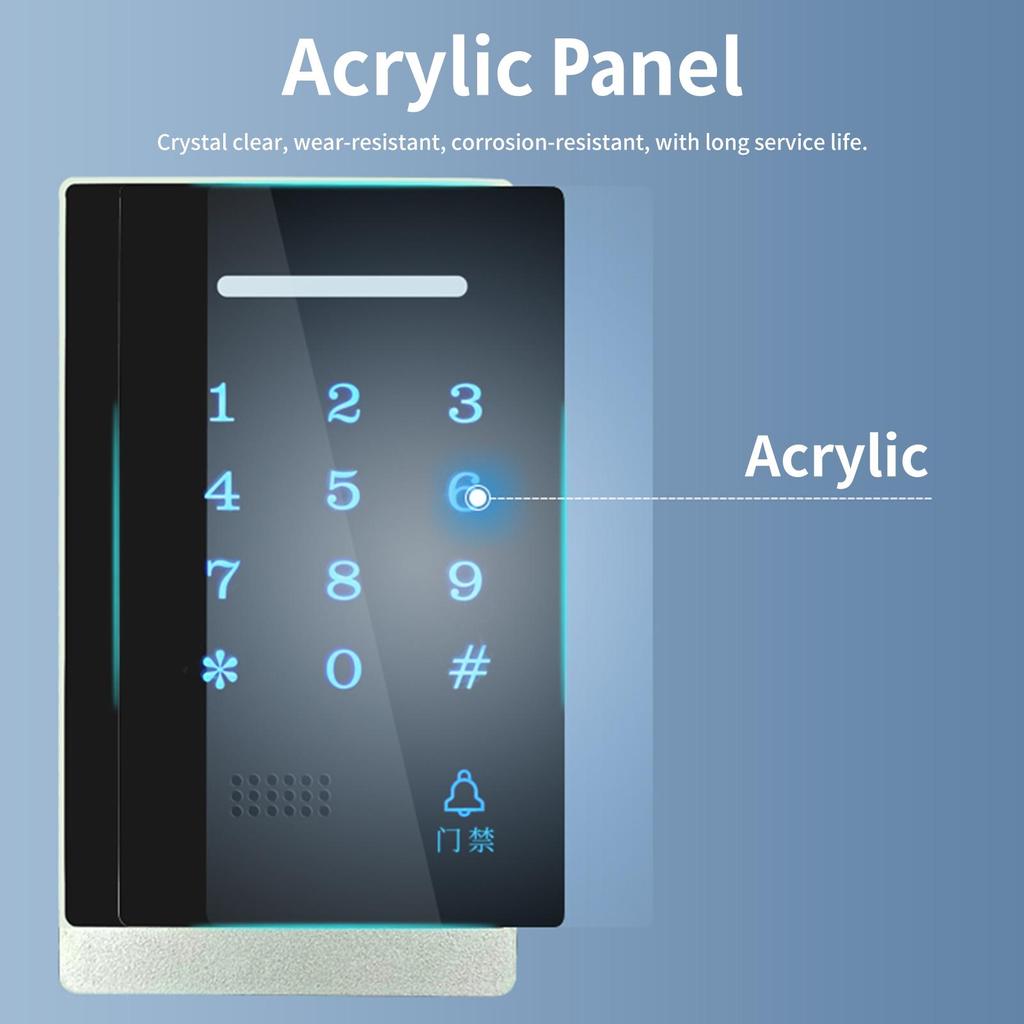 Клавиатура контроля доступа большой емкости, водонепроницаемая, безопасная подсветка, клавиатура контроля доступа к двери, клавиатура с паролем для дома, квартиры