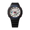 Casio Мужские часы G-SHOCK, смола, водостойкость 200 м, аналоговые, ударопрочные, кварцевые, GMA-S2100WT-1A