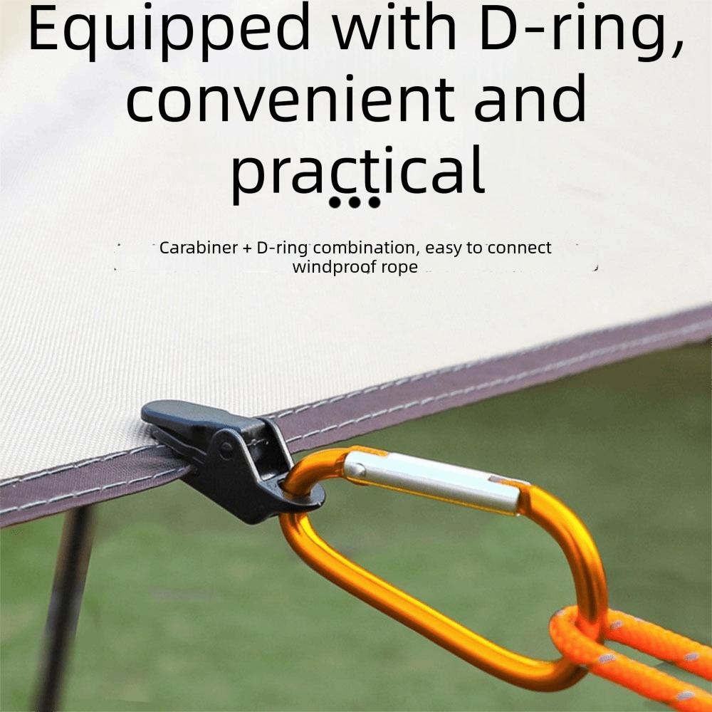 40Pcs Heavy Duty Awning Clamp Windproof Tarpaulin Clips Anti-Wind Tent Clips Outdoor