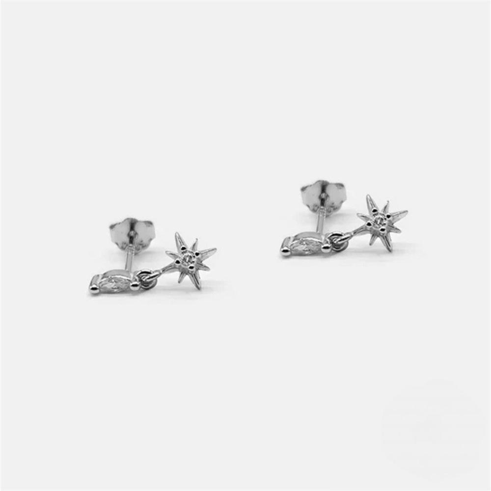 Earrings Simple Ear Jewelry Fashion Men's/Women's Diamond Jewelry Accessories