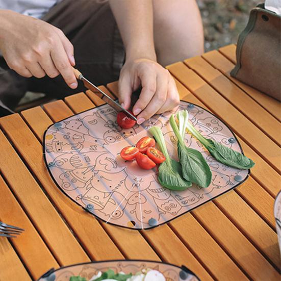 Складная миска-тарелка пищевого класса, не содержащая бисфенола-А, термостойкая, сверхлегкая, складная посуда, аксессуары для кемпинга