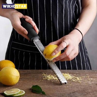 12-дюймовая многофункциональная прямоугольная терка для сыра из нержавеющей стали, инструменты для шоколада, лимона, цедры, овощечистка для фруктов, кухонные гаджеты