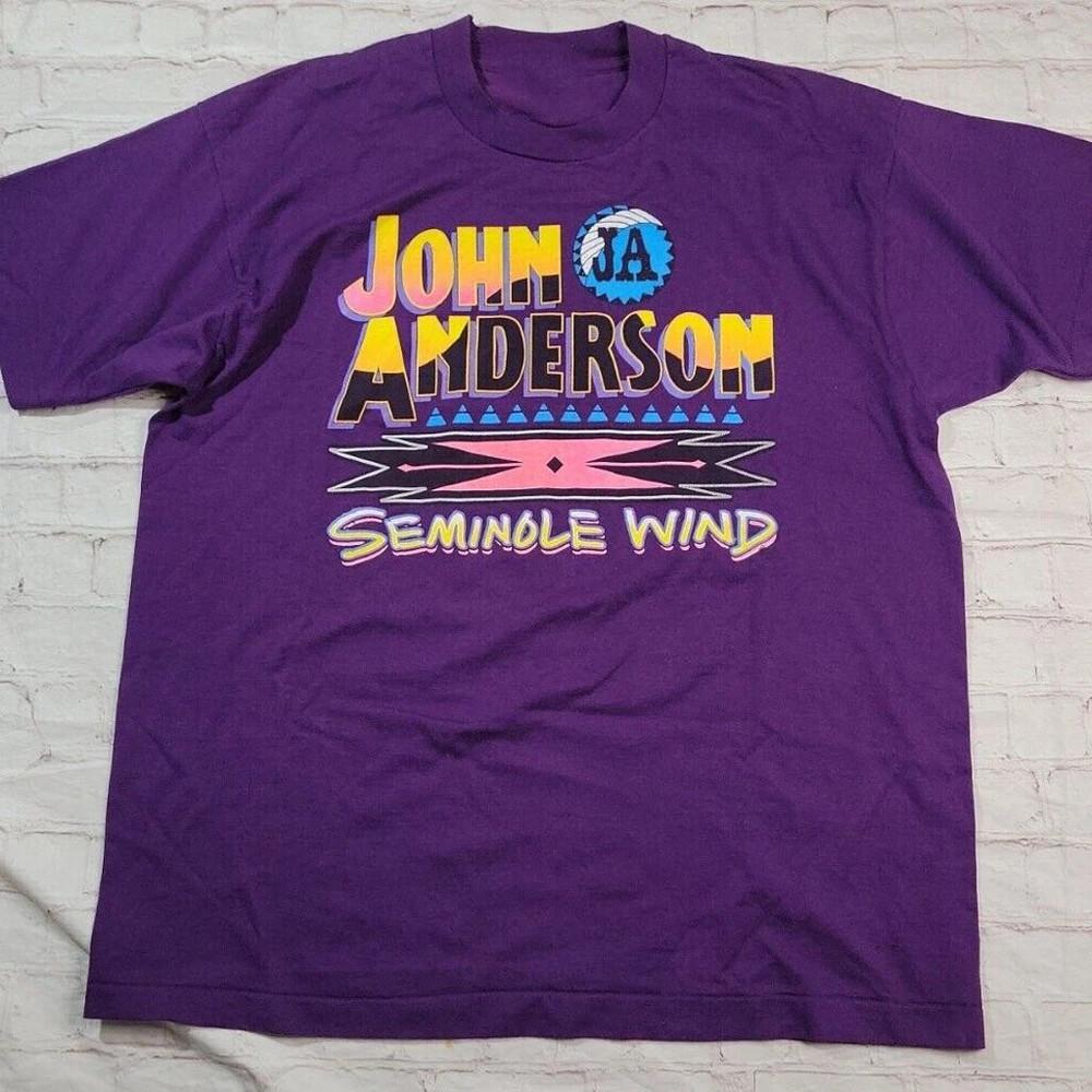 Новая хлопковая футболка John Anderson Seminole Wind Полный размер S-5XL Унисекс футболка