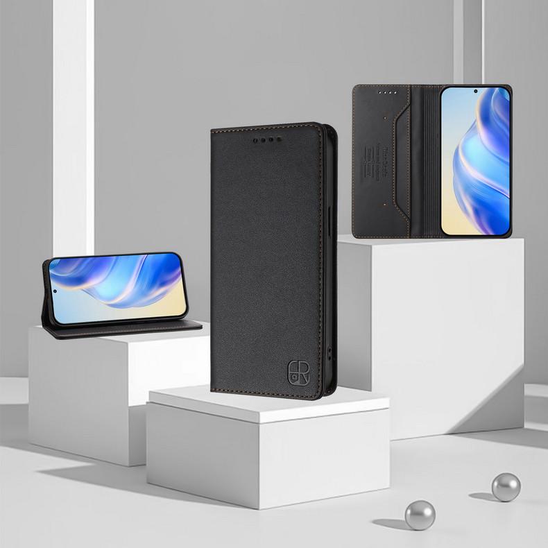 Флип-кейс для Vivo V60 Lite 5G 2025 с RFID-блокировкой, кожаный кошелек-фунда для Vivo V60 V50E V50 Lite, магнитная крышка, противоударный