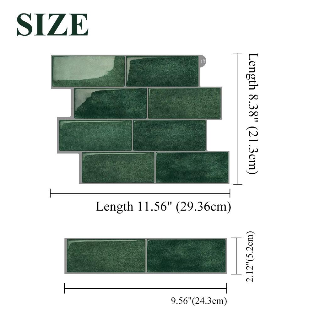 1 шт. ПВХ самоклеящиеся обои DIY наклейка на стену Новая 3D настенная плитка Домашний декор