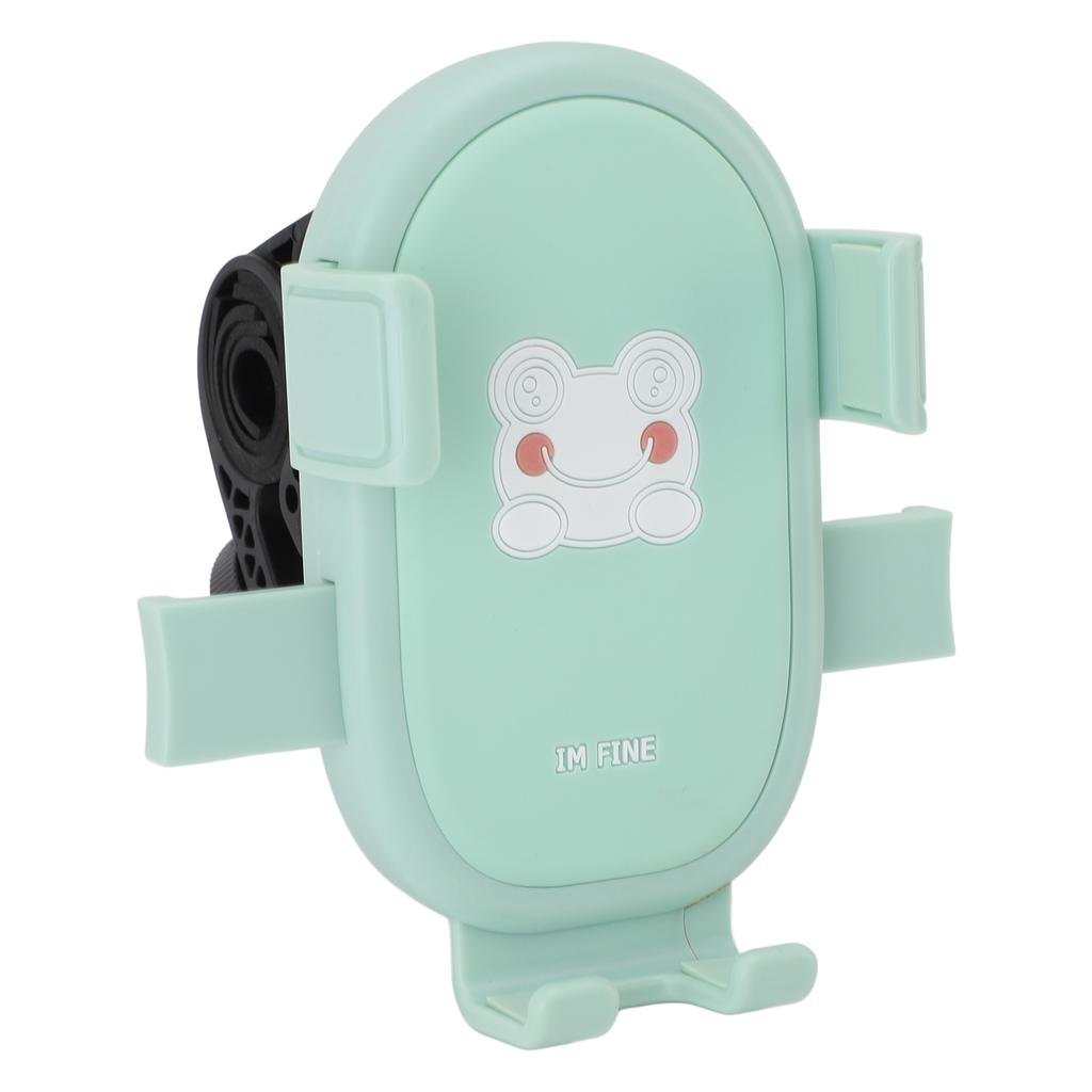 Motorcycle Phone Mount Anti Shake Quick Release Scooter Handlebar Phone Holder Cartoon Printed for