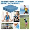1PC Cold Sweat Towel Outdoor Quick Drying Sports Cooling Ice Towel Cold Fitness Cools Towel Camping Wiping Sweat Sports Towel