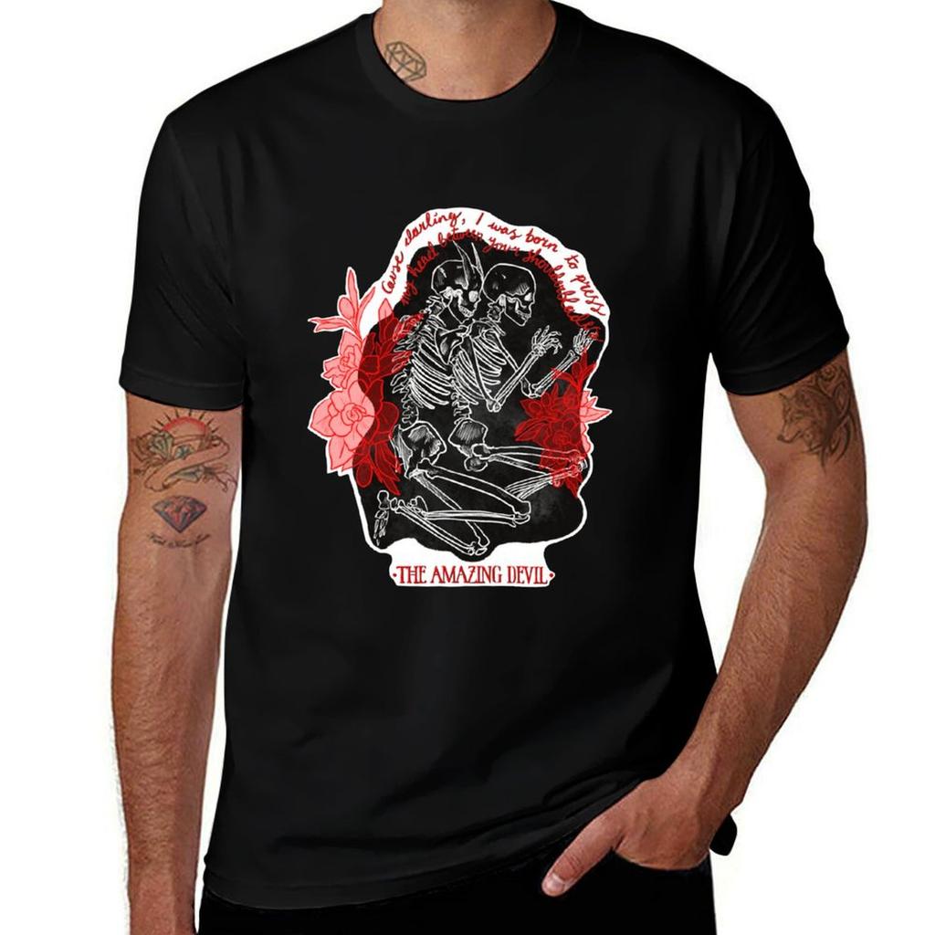 The Amazing Devil Fair Lyrics Tshirt Antifade Casual Tee Shirt Tshirt
