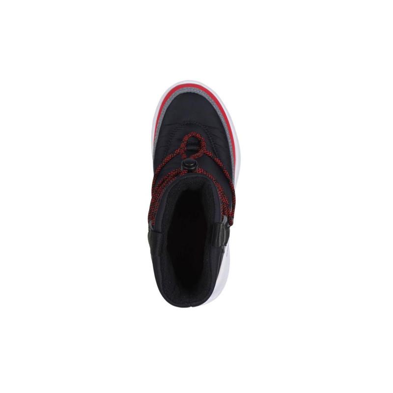 Skechers Skech-Lite Pro Удобные Универсальные Нескользящие Теплые Высокие Ходунки Детская обувь Черный Красный 406395N-BKRD
