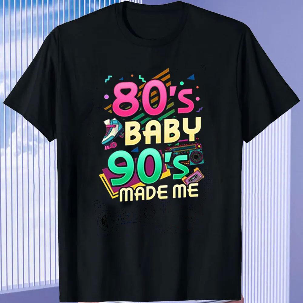 Забавная ретро-одежда 80-х с 3D-принтом, винтажная футболка, Camisetas, подарок на вечеринку 1980-х годов, проигрыватель кассет, ретро-футболка с круглым вырезом