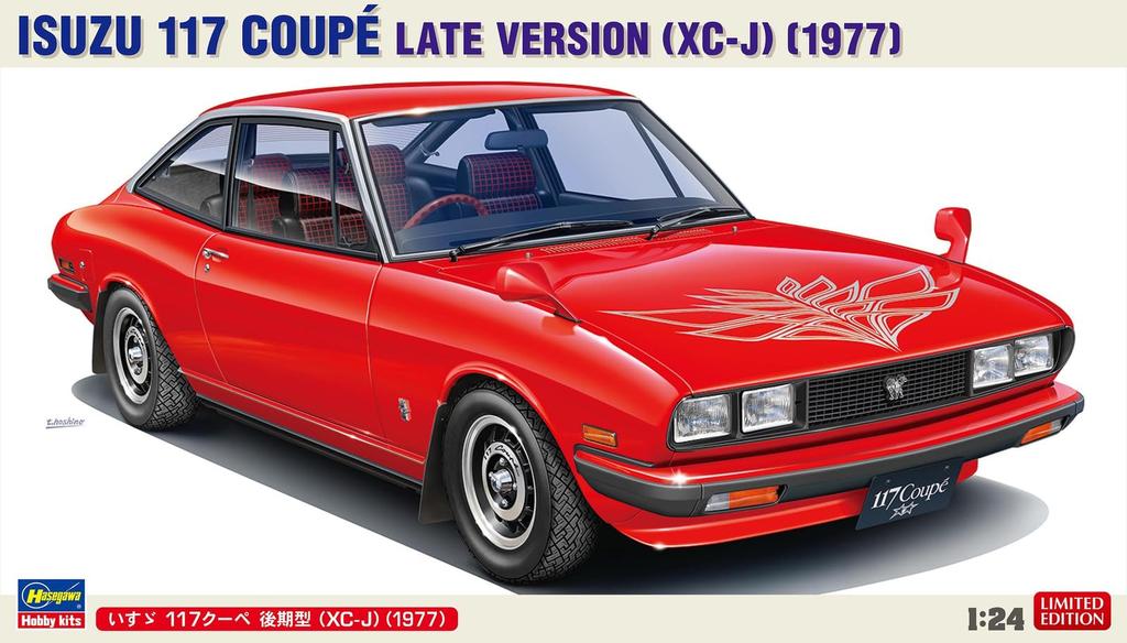 Hasegawa Scale Isuzu 117 Coupe Late Model 1977 Plastic Model Kit 20767 1/24 (XC-J) (Car)