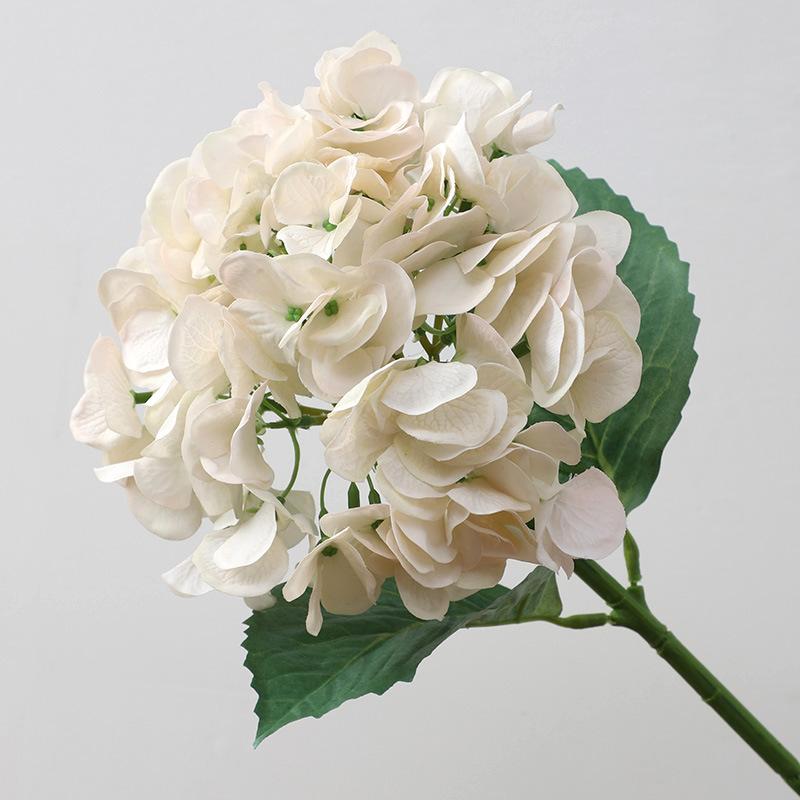Feel moisturizing simulated hydrangea, home living room decorative flower bonsai decoration, fake flower