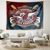 Manly Warringah Sea Eagles Print Tapestry - Portable Wall Decor Cloth, for Home, Dorm, Travel, Bedroom, Living Room - Ideal Birthday Housewarming Gift