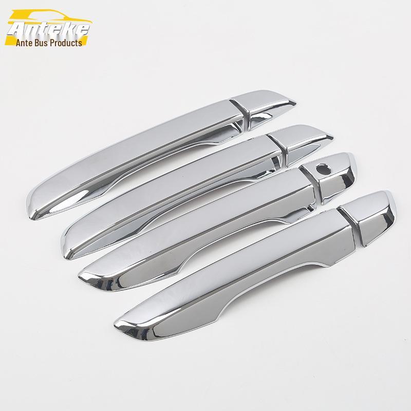 19 Lingpai Car Door Handle Decoration Strip: Armrest Buckle & Handshake Sticker