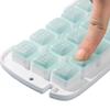 Ice Cube Mold Food Grade with Lid Press Ice Grid Artifact Household Homemade Ice Cube Storage Box Frozen Ice Cubes