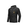 Li Ning Short Windproof Casual Hooded Down Jacket Men Jackets Black AYMP037-2